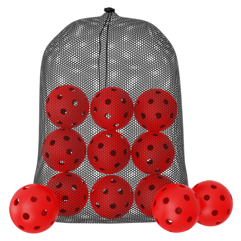 GCA Pro Red Indoor Pickleballs 26 Hole USA Approved Tournament Free Mesh... - $9.99+