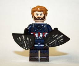 Captain America Infinity War Marvel Minifigure Custom - £5.09 GBP