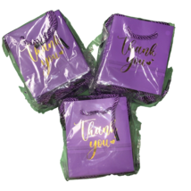 30Pcs Thank You Gift Bag with Handle &#39;Mini Paper Gift Purple shower birthday - £5.48 GBP