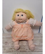 Vintage 1984 MN Thomas The Original Doll Baby Dimples Yellow Yarn Hair 1... - $54.69 CAD