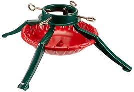 Jack Post 95-4464 Christmas Tree Stand, Red &amp; Green Steel,23 In., 7 Ft.T... - $35.21