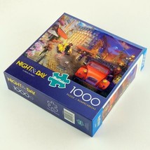 A Stroll in Paris 1000 Piece Jigsaw Puzzle Night & Day Buffalo Games New image 2