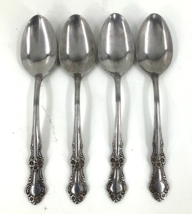 Ecko Eterna Mary Graham Stainless Flatware Lot of 4 Teaspoons Excellent - £19.31 GBP