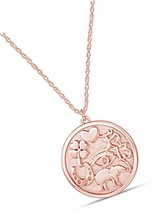 Good Medallion Pendant Necklace in 10k, 14k Or - $277.67
