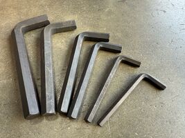 6Pcs Large Jumbo Metric Allen Wrench Hex Key Set 8mm 10mm 12mm 14mm 17mm... - $36.99