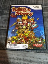 WII; LITTLE KING&#39;S STORY; CASE AND DISC ONLY, NO MANUAL - $17.56