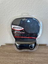 New Sealed Innovera Softskin Gel Mouse Pad with Wrist Rest IVR-51450, Black - $463.85 MXN