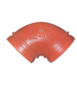 Victaulic Firelock Style 001 4/14,3 90-Degree Elbow Grooved End Pipe Fit... - $484.74 MXN