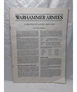Warhammer Armies 4th Edition 1992 Book Warhammer Fantasy - €52,07 EUR