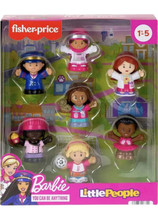 Fisher Price Little People Barbie You Can Be Anything 7 Pack BNIB - $23.23