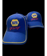 Pair of VTG NAPA Racing Spell Out Script Hat Cap NASCAR #15 Michael Walt... - £23.26 GBP