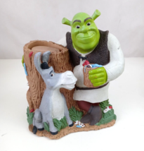 Shrek and Donkey Collectible Dixie Cup Holder Dispenser Kids Bathroom Decor - £11.36 GBP