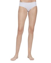 Calvin Klein Womens Invisibles Thong, Small, Cream - $21.67