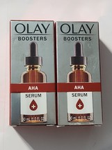 (2) Olay Boosters AHA Alpha Hydroxy Acid Brightening Serum 30 mL/1 oz. F... - £14.95 GBP