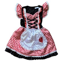 Spirit Halloween Costume Little Red Riding Hood Dress 12-18 Mo Infant Baby Girl - £10.19 GBP