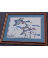 Beautiful Cross-Stitch Artwork – VGC – NICELY FRAMED AND MATTED – WILD D... - $162.46 CAD