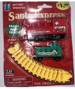 Take One Santa Express Train Caboose &amp; 6 Track Pieces Item 6043 New In P... - $13.27
