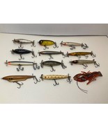 Lot Of 12 Vintage Spinner Fishing Lures (1) Devils Horse (2) Crazy Shad - £23.10 GBP
