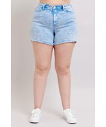 Judy Blue Plus Size Mid Rise Garment Dyed Denim Shorts - $92.79 CAD
