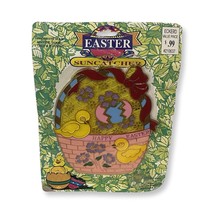 Vintage 1980s Easter Suncatcher Decoration - Nostalgic Holiday Window Display - £8.51 GBP