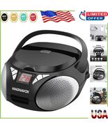 2.88 lb Portable AM/FM CD Boombox with AUX Input - Perfect for Home &amp; Ou... - $1,474.61 MXN