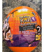 Hobby Kids Adventures Jackhammer Egg Surprise Pocket Watch 10 Surprises ... - £17.85 GBP