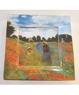 Goebel - Claude Monet - Field of Poppies - Tray - Size 12 x 12 cm - £23.69 GBP
