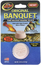 Zoo Med Original Banquet Time Release Feeding Block for Fresh or Saltwater Fish  - £9.41 GBP