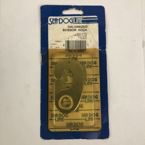 SEA DOG LINE #155640-1 Electro Galvanized Scissor Hook - LOOK - M2 - $16.99