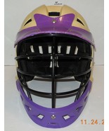 BRINE TRIAD ST2 LACROSSE HELMET Size Medium With Mask Purple OSFM - $47.08