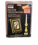 ArtMinds 18 Leaf Gold Sheets 5.5” x 5.5” Stick &amp; Peel - $187.07 MXN