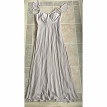 Birdy Grey Dress KAE DRESS CHIFFON TAUPE Medium Formal Wedding Bridesmai... - £65.41 GBP