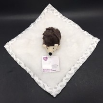 Parent&#39;s Choice Lovey Hedgehog Leaves Sprig Security Blanket Soother - £15.74 GBP
