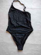 Ris-K One-Piece Bungalow Jetrib Black Swimwear Style #R1101 Small NWT - £23.74 GBP