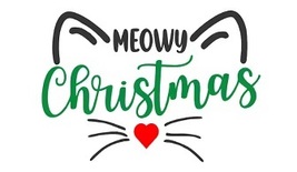 Meowy Christmas - Cat Fridge Magnet - £14.34 GBP
