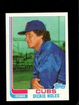 1982 Topps Traded #82 Dickie Noles Nm Cubs *X74127 - £0.96 GBP