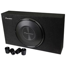 Pioneer Single 10&quot; Shallow Mount Pre-Loaded Enclosure - 1200 Watts 2ohm - $5,055.98 MXN