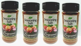 Seasoning Salt, 16 oz. by Supreme Tradition ( 4 Pack ) = 64 oz - $23.75
