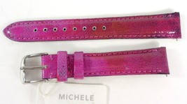 Michele MS16AA430507 B Twilight PurpleGenuine Patent Leather Watch Band NEW $100 - £51.77 GBP