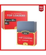 200 Count PVC Card Top Loaders - Protect Your Valuable Trading Cards - $66.10 CAD