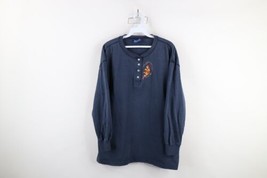 Vintage 90s Disney Womens 2XL Faded Winnie the Pooh Long Sleeve Henley T... - £35.29 GBP