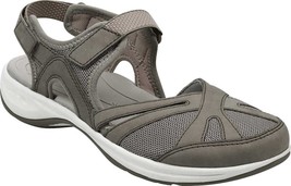New Easy Spirit Taupe Leather Comfort Sandals Walking Size 8 M - £51.60 GBP