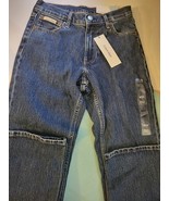 Womens/Girls Calvin Klein Dark Wash Straight Leg Jeans sz 24 #502 - $61.75 CAD
