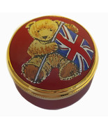 Crummles Enamels Teddies - British Flag Teddy - £31.93 GBP
