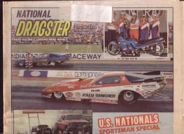 National DRAGSTER-NHRA-09/25/87-SCHULTZ-TROXEL-ANDERSON Vg - £29.30 GBP