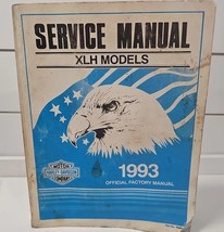 Harley Davidson 1993 XLH manual Official Factory Service Manual Part #: ... - $373.27 MXN