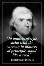 President Thomas Jefferson On Principals Quotes Publicity Photo - £7.10 GBP