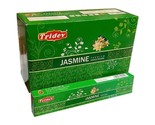 Tridev Jasmine Incense Stick Hand Rolled Premium Fragrance Masala Agarba... - $21.30