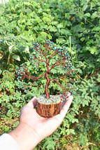 Natural Malachite Tree | Copper Wire Crystal Bonsai for Growth &amp; Protection - $39.59+