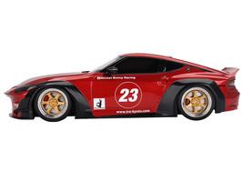 Nissan Z RZ34 #23 Passion Red Metallic Pandem - Rocket Bunny 1/18 Model ... - £150.84 GBP
